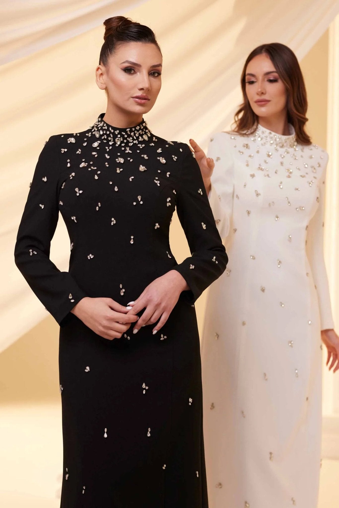 Diora Tesettür Abiye - FioraofDress - tesettur - abiye - Siyahh - 38 - hijab - evening - dress