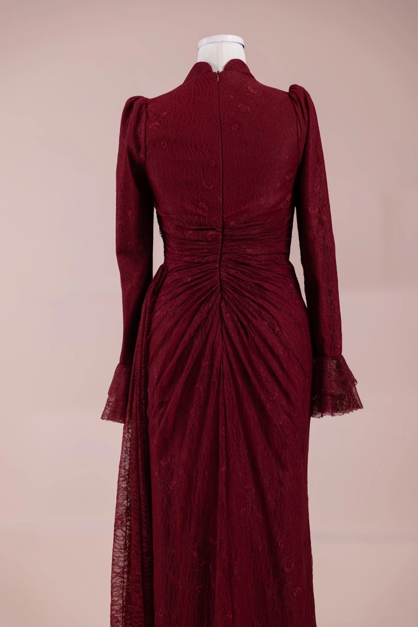 Dorey Tesettür Abiye - FioraofDress - tesettur - abiye - BORDO - 38 - hijab - evening - dress