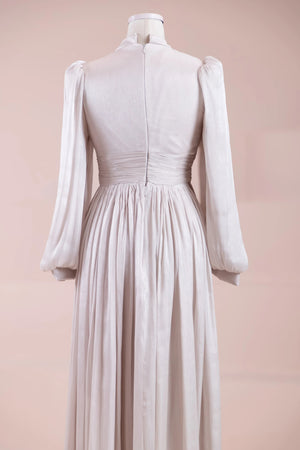 Elin Tesettür Abiye - FioraofDress - tesettur - abiye - bejj - 38 - hijab - evening - dress