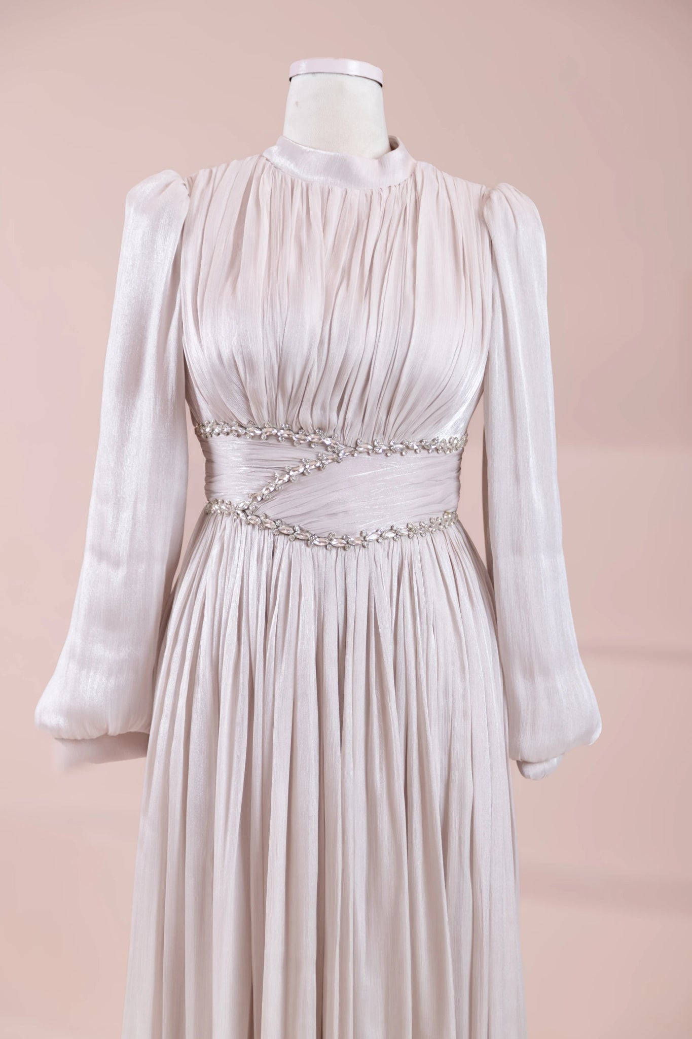 Elin Tesettür Abiye - FioraofDress - tesettur - abiye - bejj - 38 - hijab - evening - dress