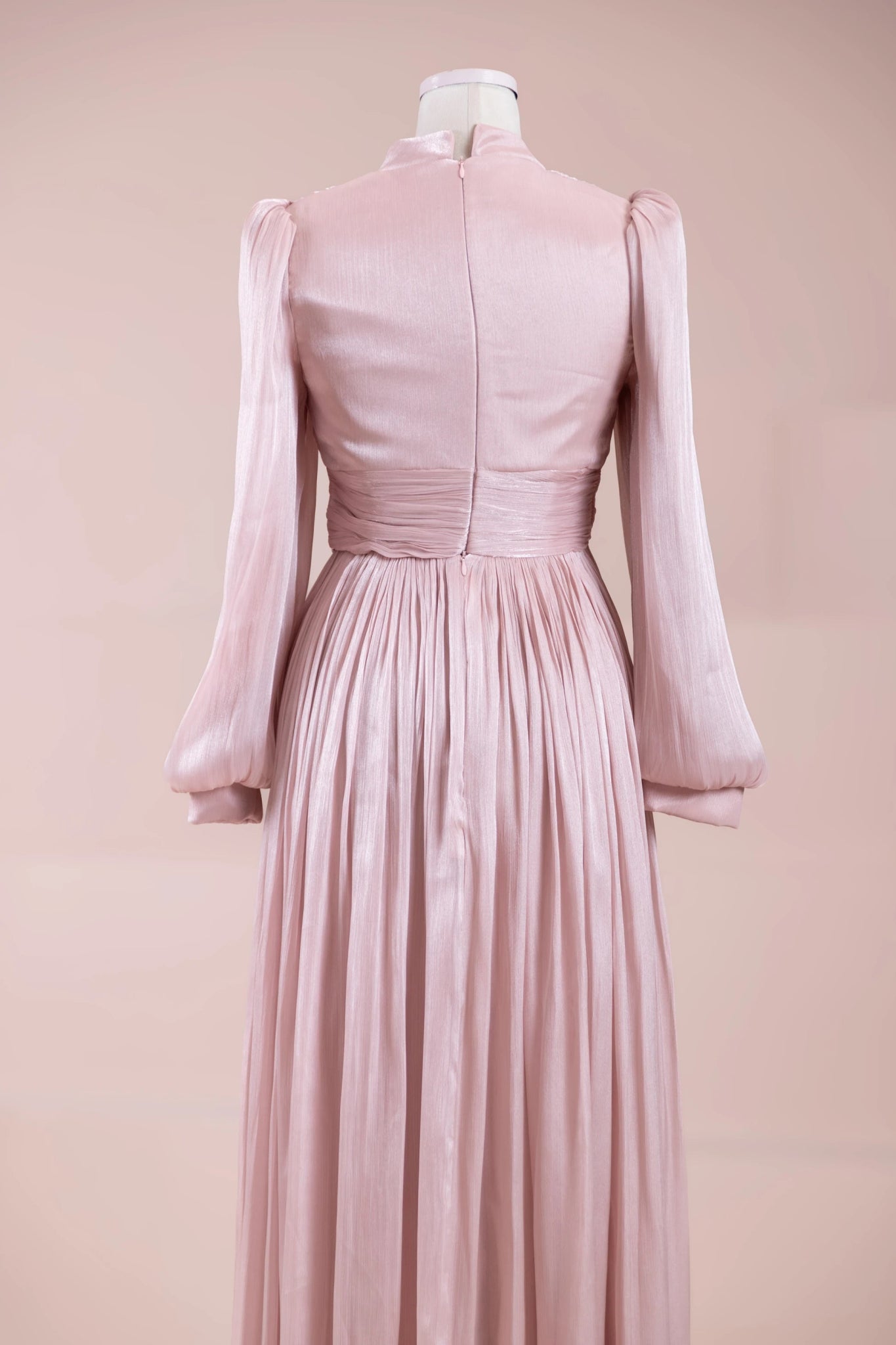 Elin Tesettür Abiye - FioraofDress - tesettur - abiye - Pudra - 38 - hijab - evening - dress