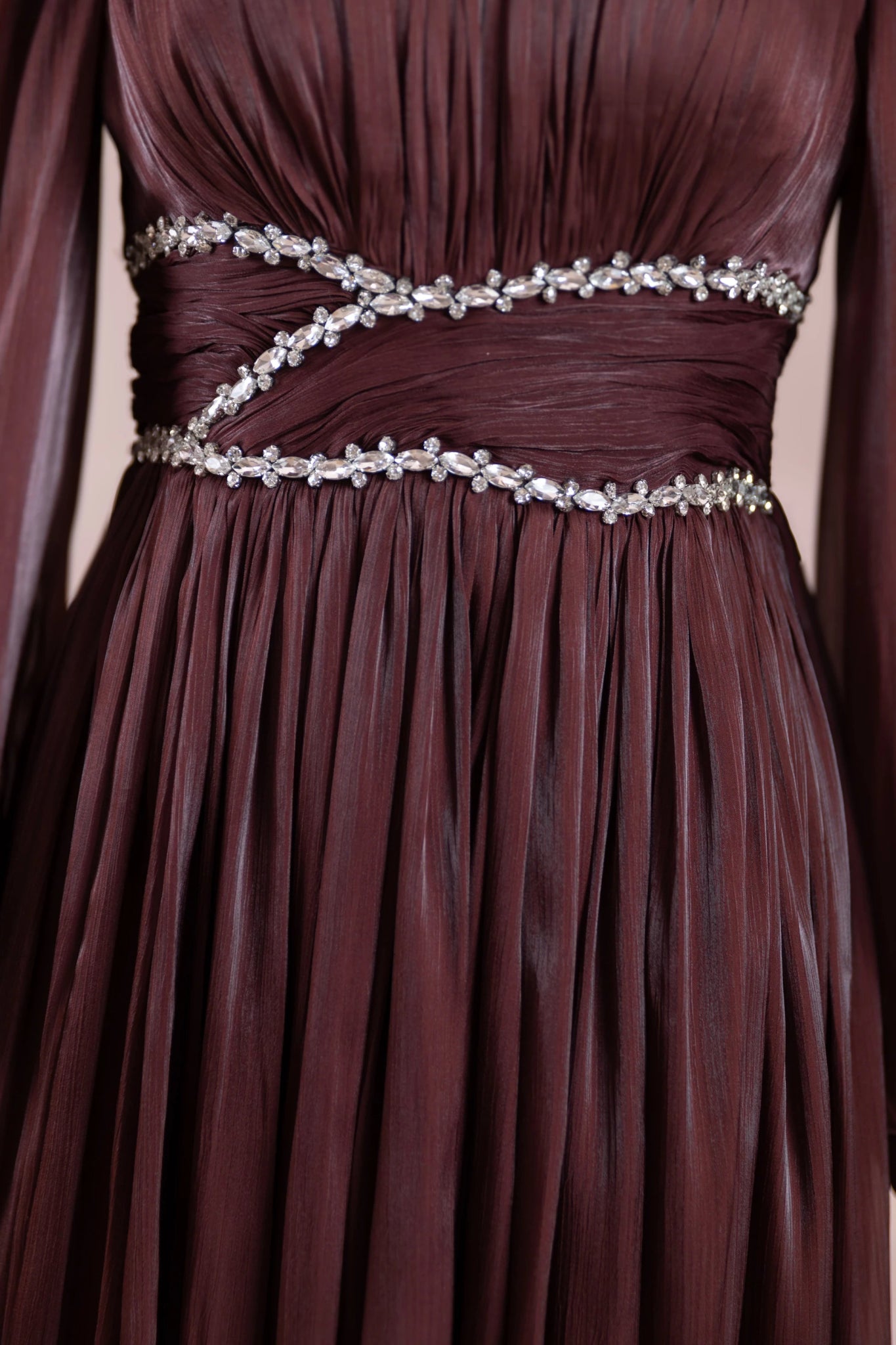 Elin Tesettür Abiye - FioraofDress - tesettur - abiye - bery burgundy - 38 - hijab - evening - dress