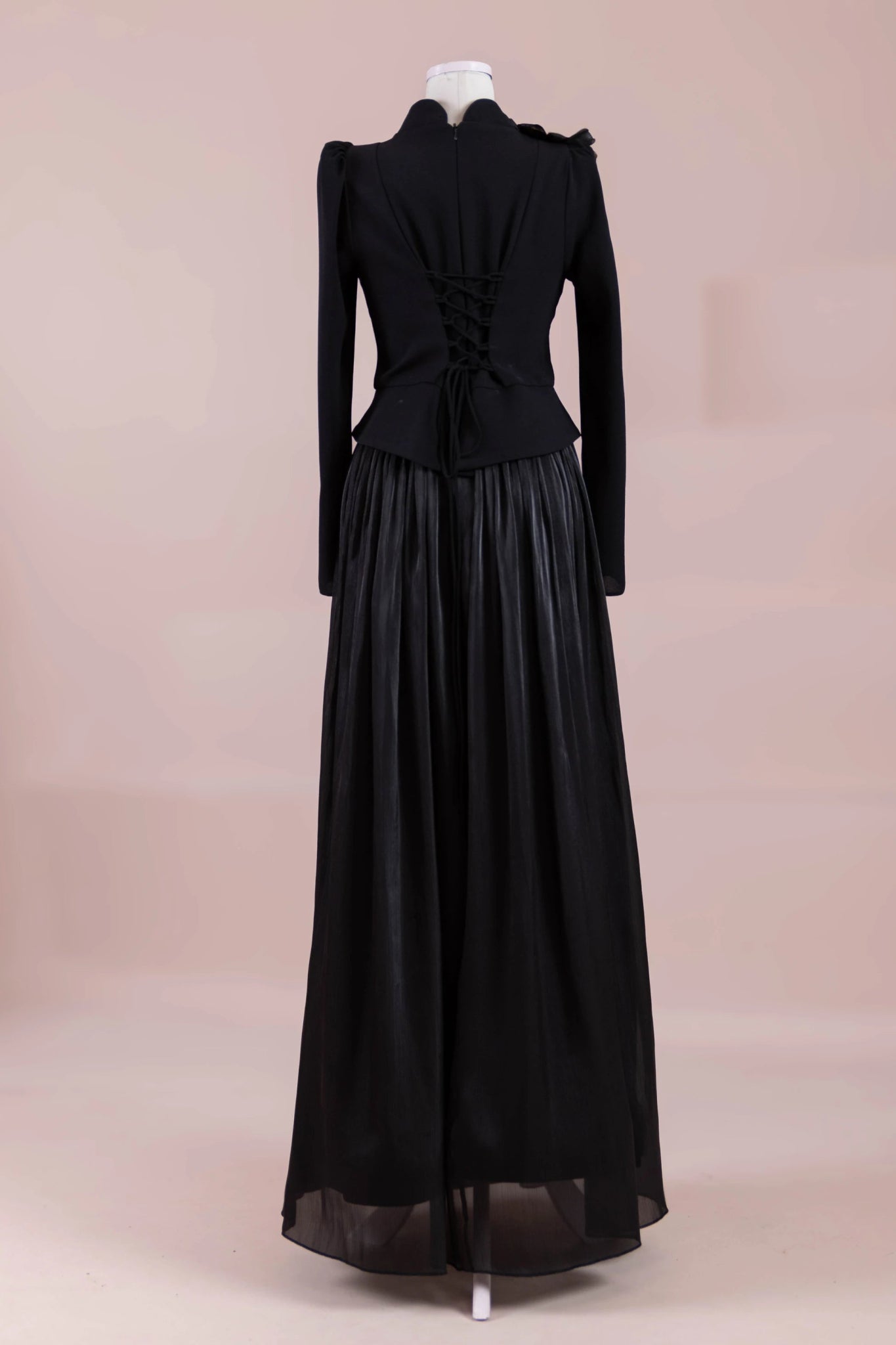 Elya Tesettür Abiye - FioraofDress - tesettur - abiye - Siyahh - 38 - hijab - evening - dress