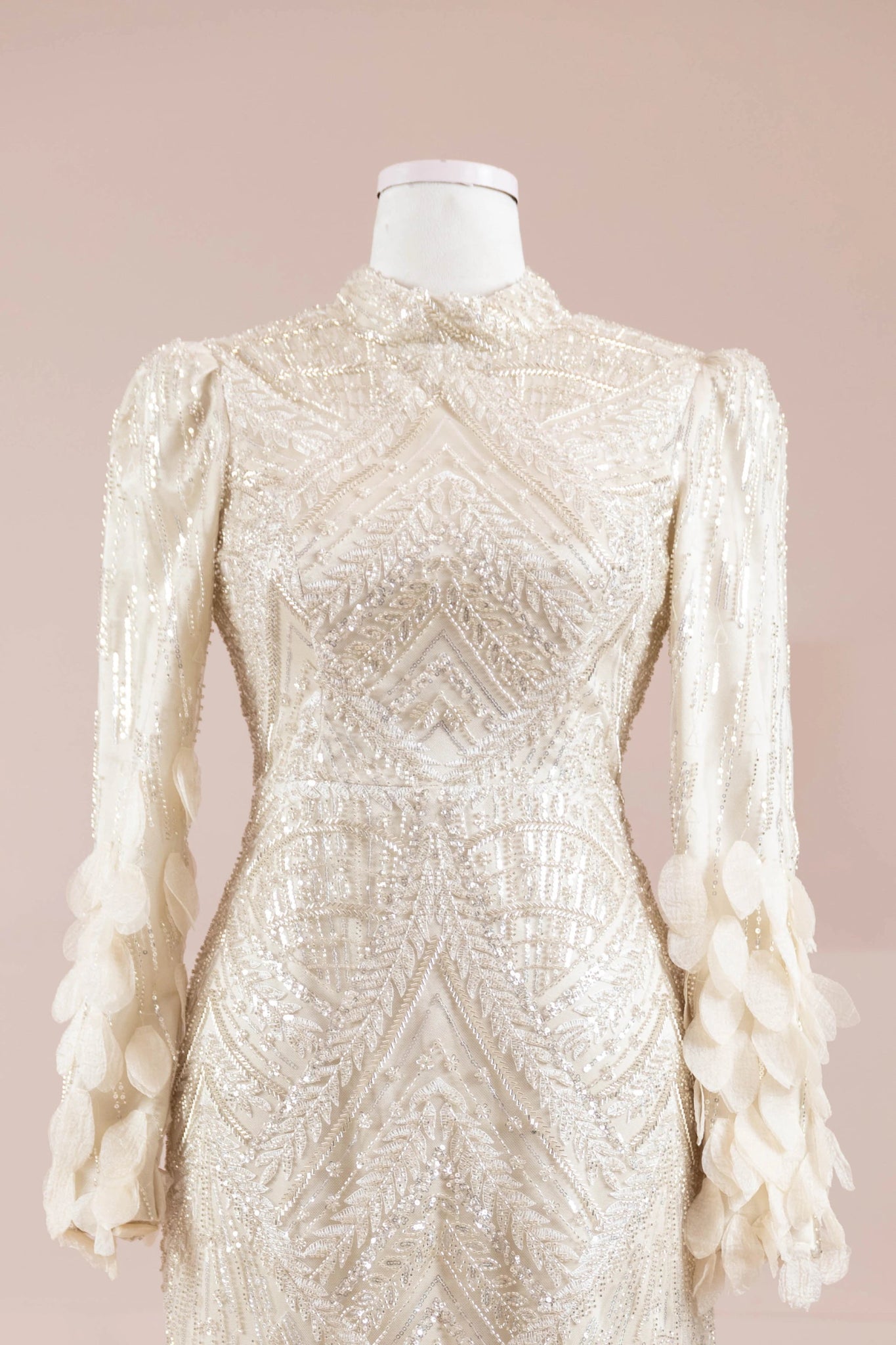 Elyse Tesettür Abiye - FioraofDress - tesettur - abiye - krem - 38 - hijab - evening - dress