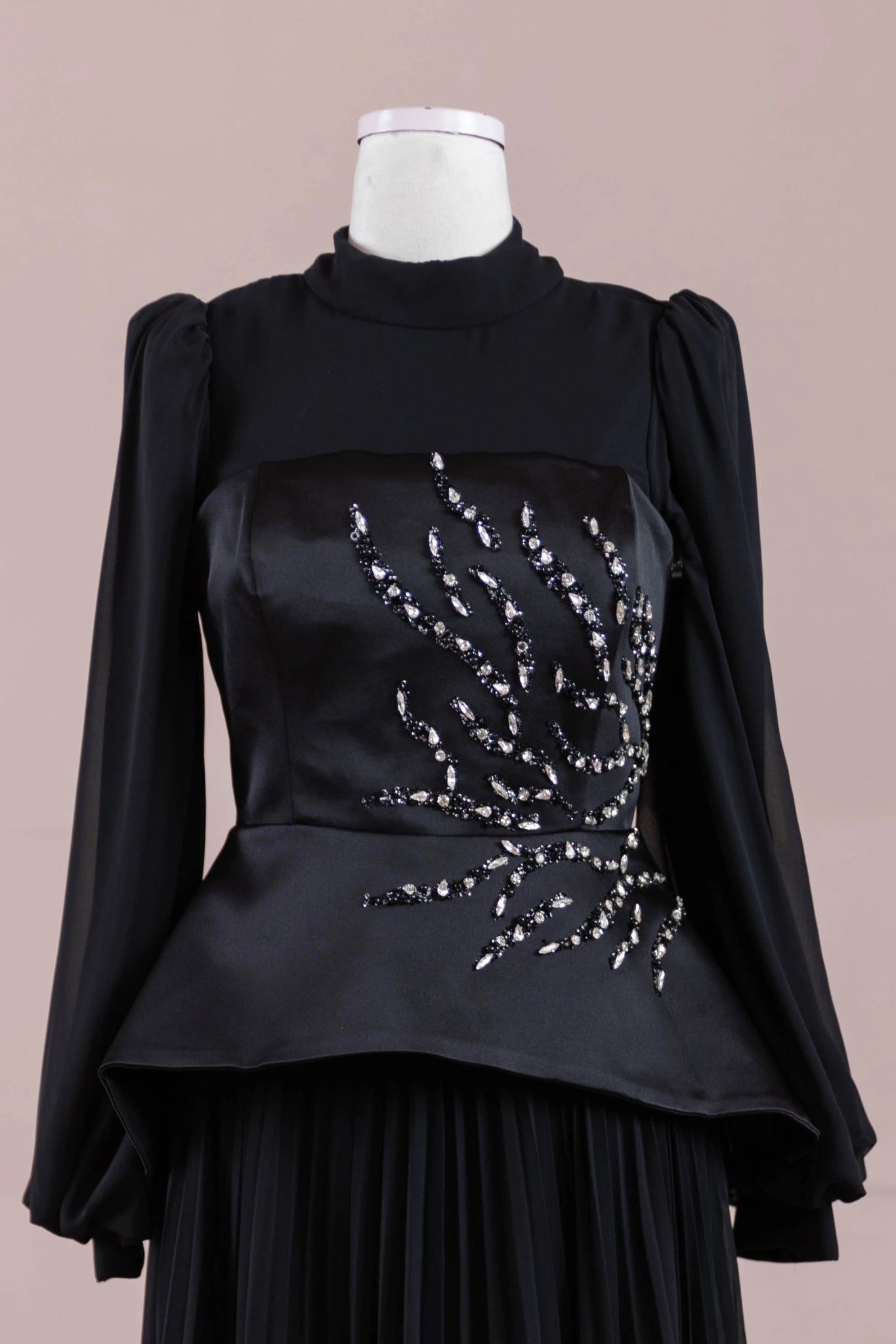 Eyla Tesettür Abiye - FioraofDress - tesettur - abiye - Siyahh - 36 - hijab - evening - dress