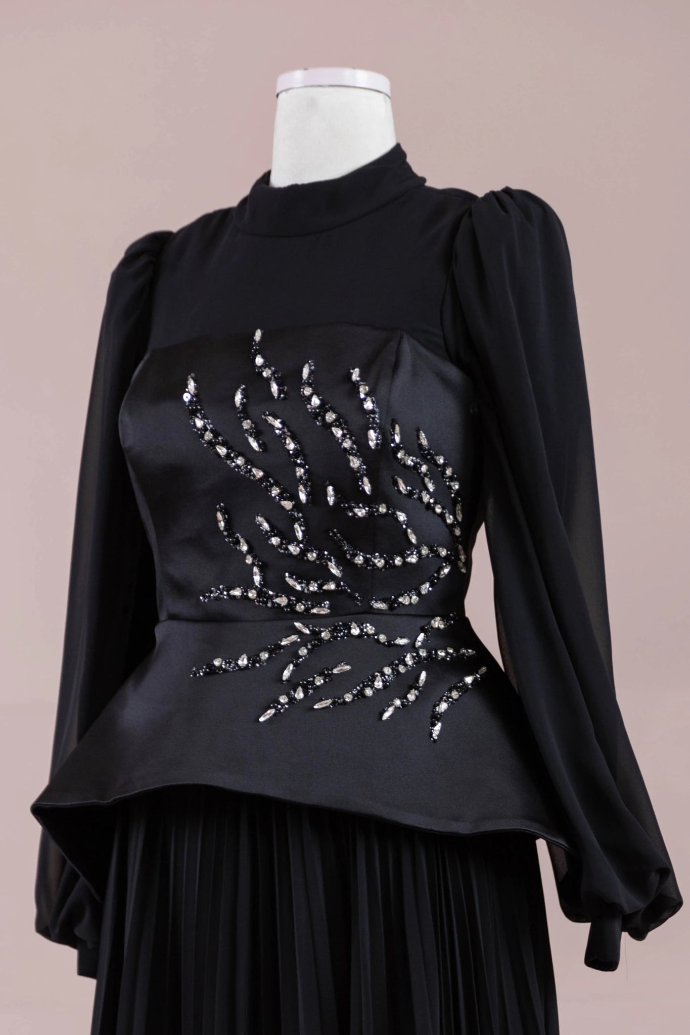 Eyla Tesettür Abiye - FioraofDress - tesettur - abiye - Siyahh - 36 - hijab - evening - dress