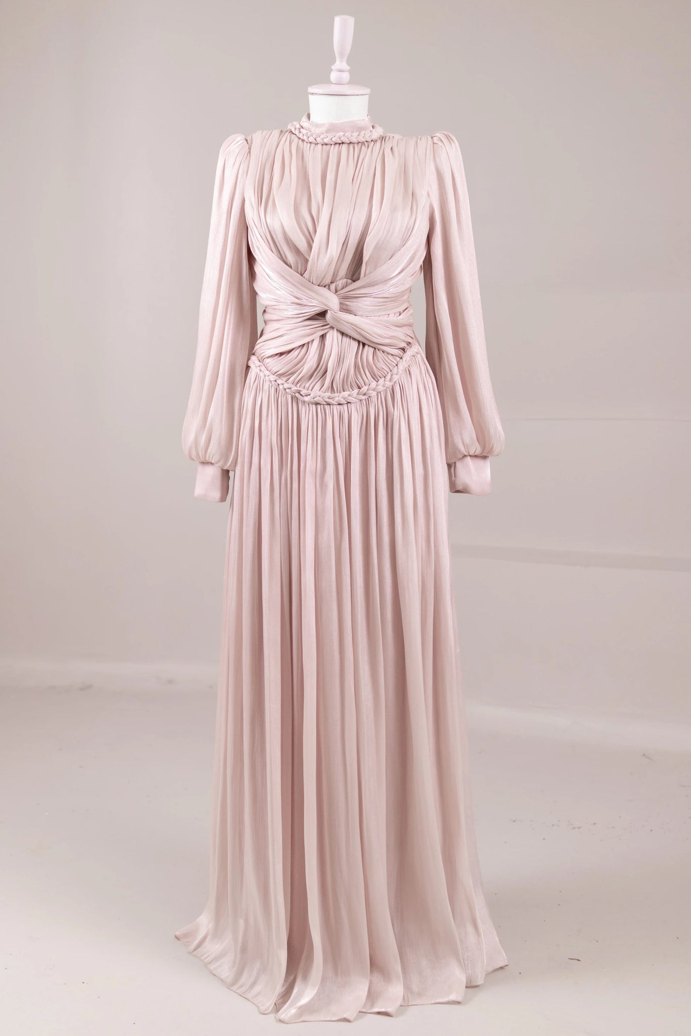 Faelyn Tesettür Abiye - FioraofDress - tesettur - abiye - Pudra - 38 - hijab - evening - dress