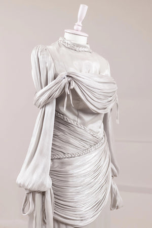 Galadriel Tesettür Abiye - FioraofDress - tesettur - abiye - Taş - 38 - hijab - evening - dress