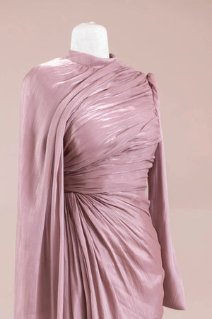 Glory Sade Tesettür Abiye - FioraofDress - tesettur - abiye - rose - 38 - hijab - evening - dress