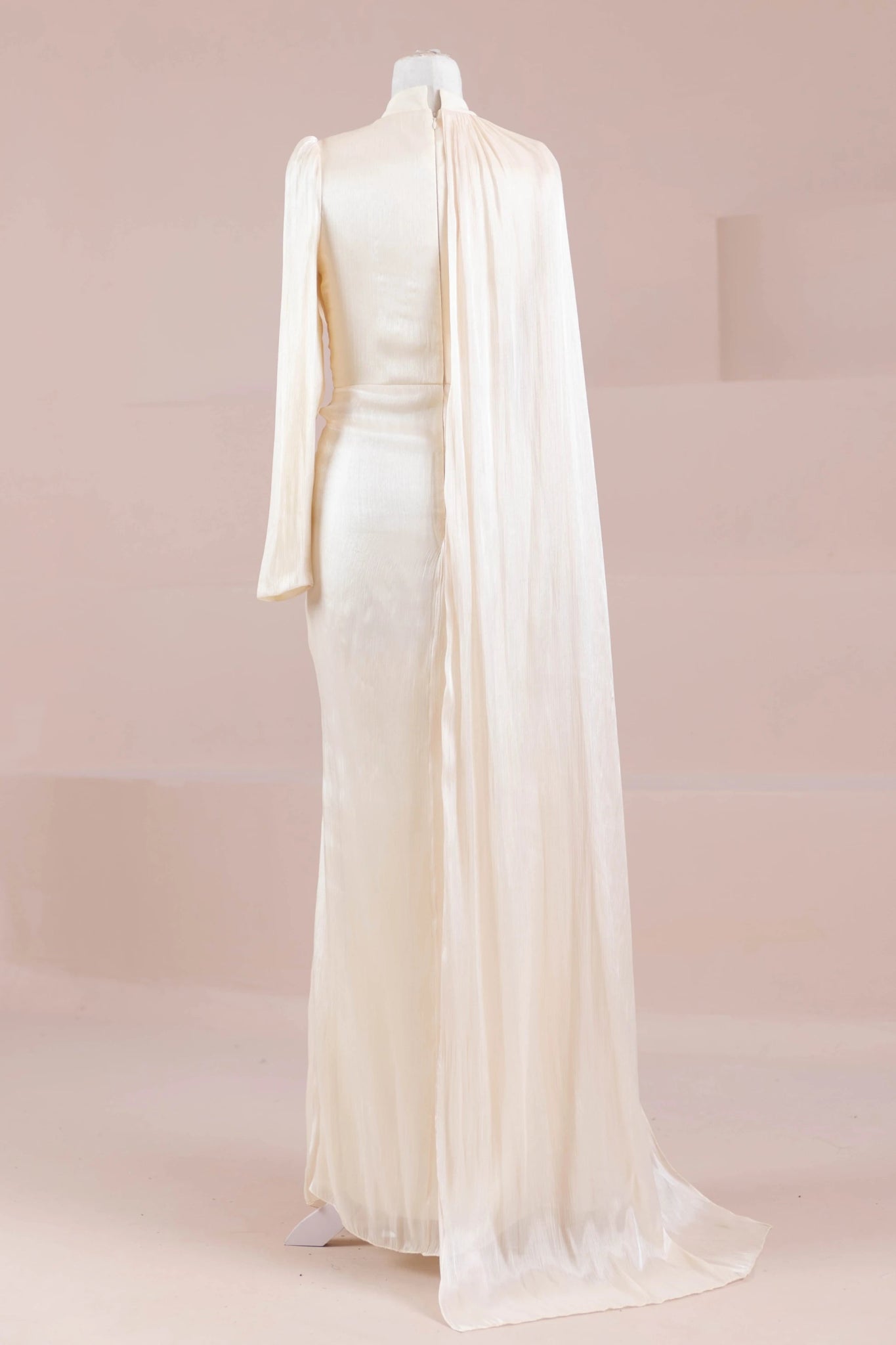 Glory Sade Tesettür Abiye - FioraofDress - tesettur - abiye - Ekru - 38 - hijab - evening - dress