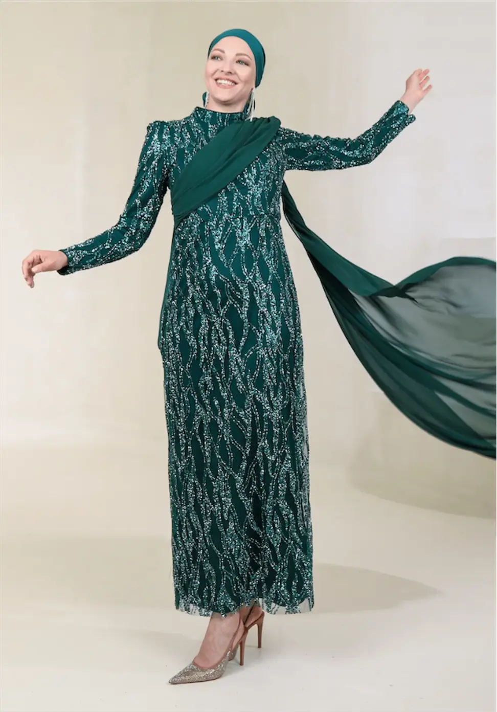 Sare Tesettür Abiye.