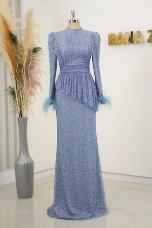 Rachelle Tesettür Abiye.