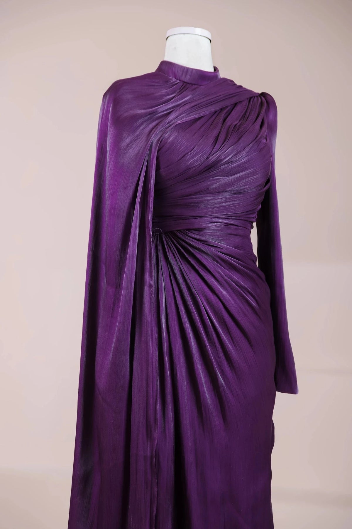 Glory Sade Tesettür Abiye - rose