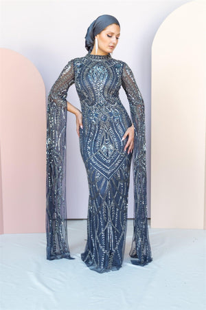 Handmade Embroidered AH1022 - Antrasit