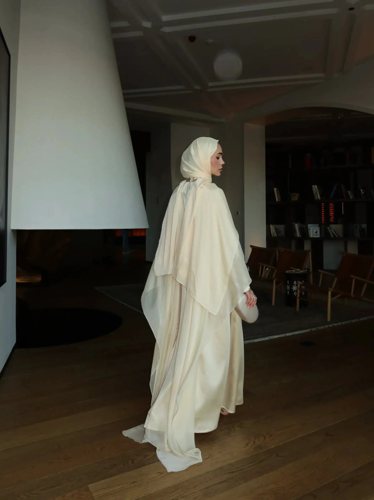 İlyora Tesettür Abiye - Butter