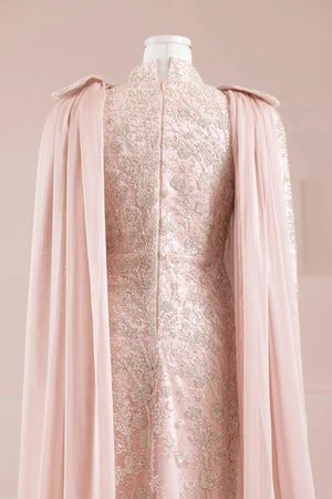 Glam Tesettür Abiye - mint