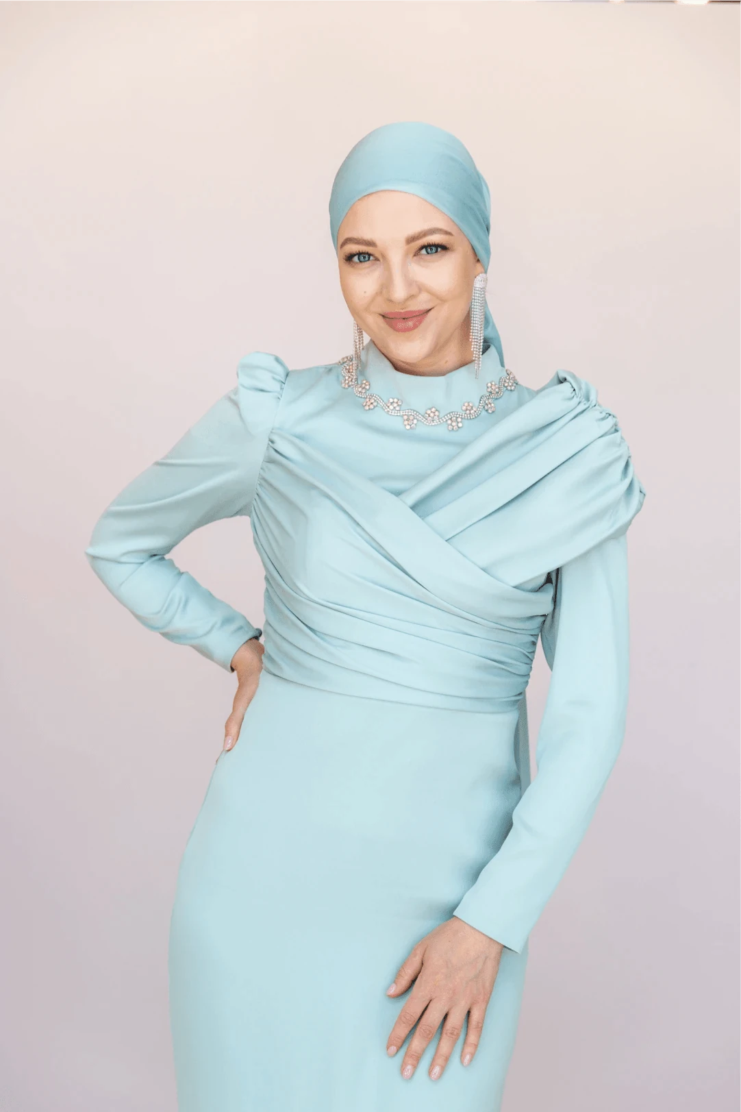 Esperanza Tesettür Abiye - mint