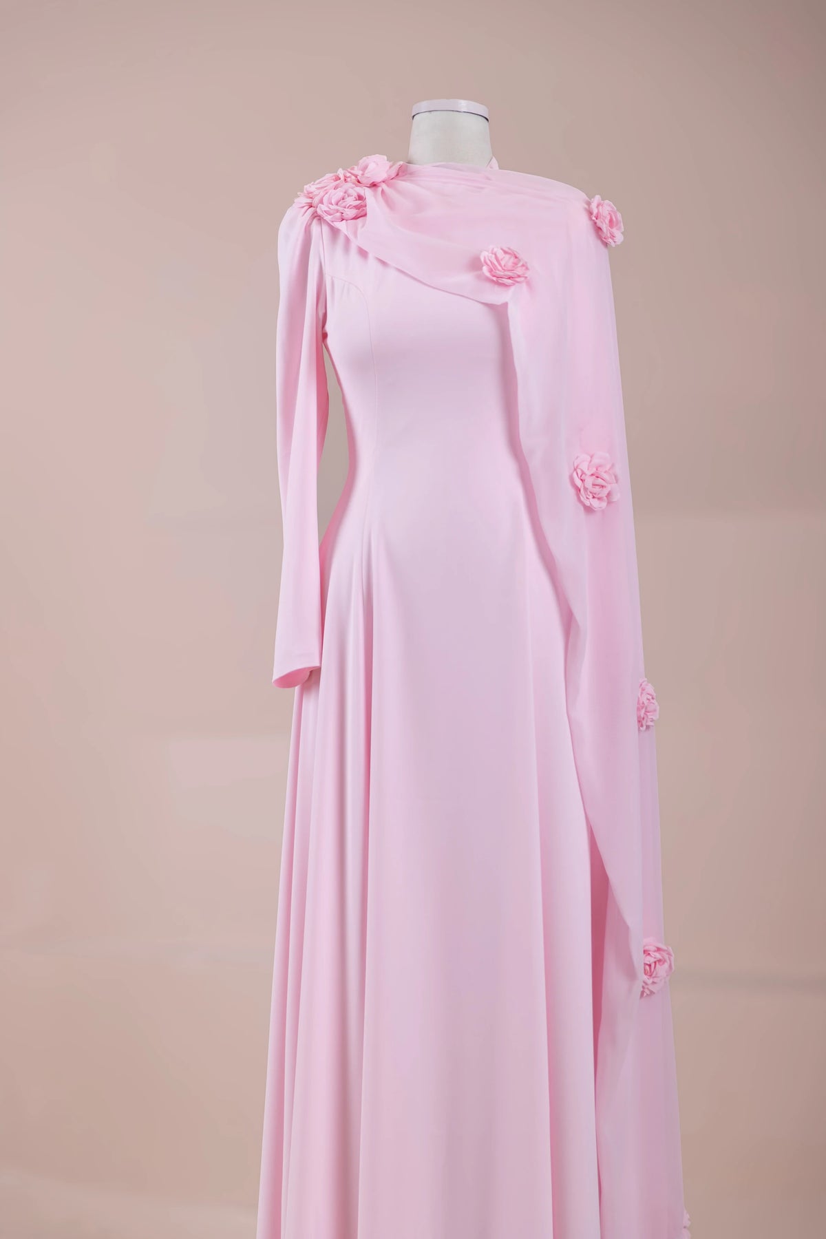 Jaidah Tesettür Abiye - PEMBE