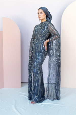 Handmade Embroidered AH1022 - Antrasit