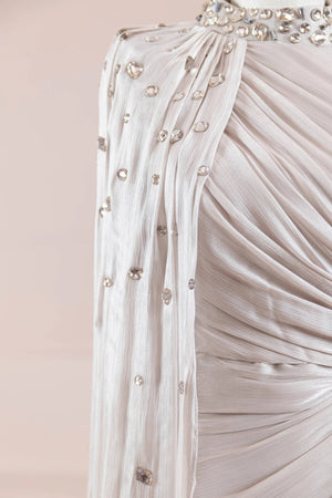 Aven Tesettür Abiye - Beyaz