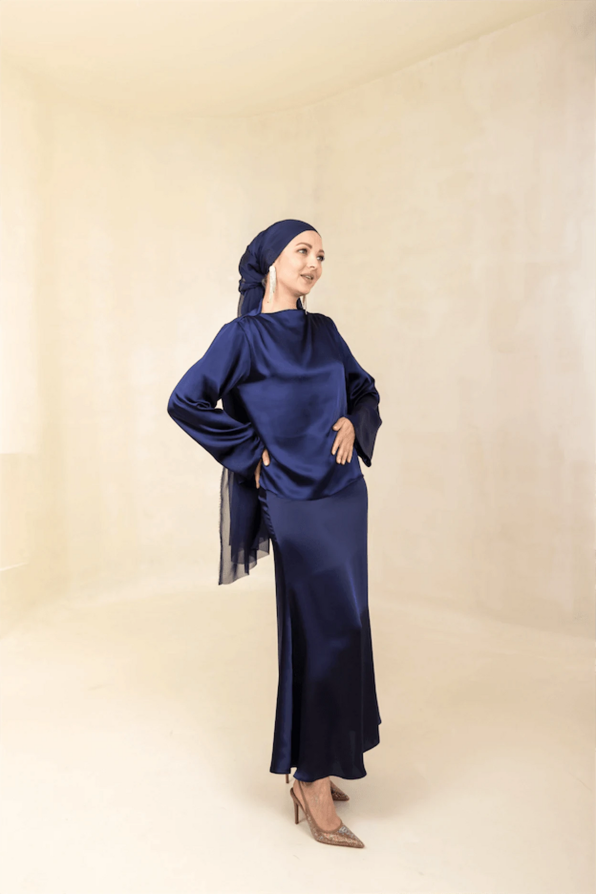 Candida Tesettür Takım - lila