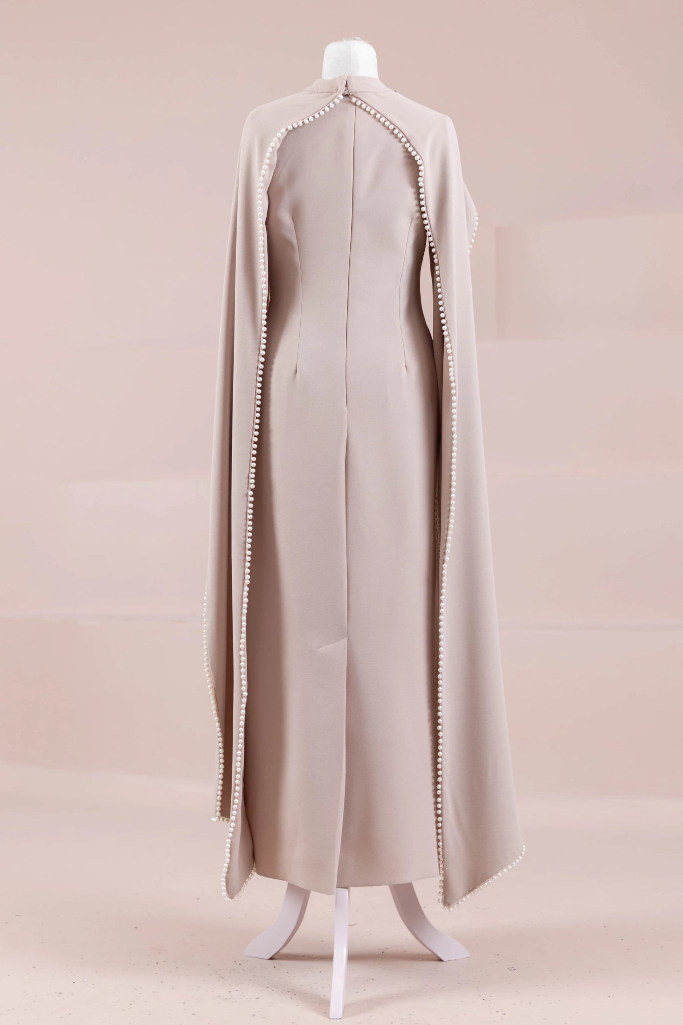 Jawhar Tesettür Abiye - FioraofDress - tesettur - abiye - Taş Renk - 38 - hijab - evening - dress