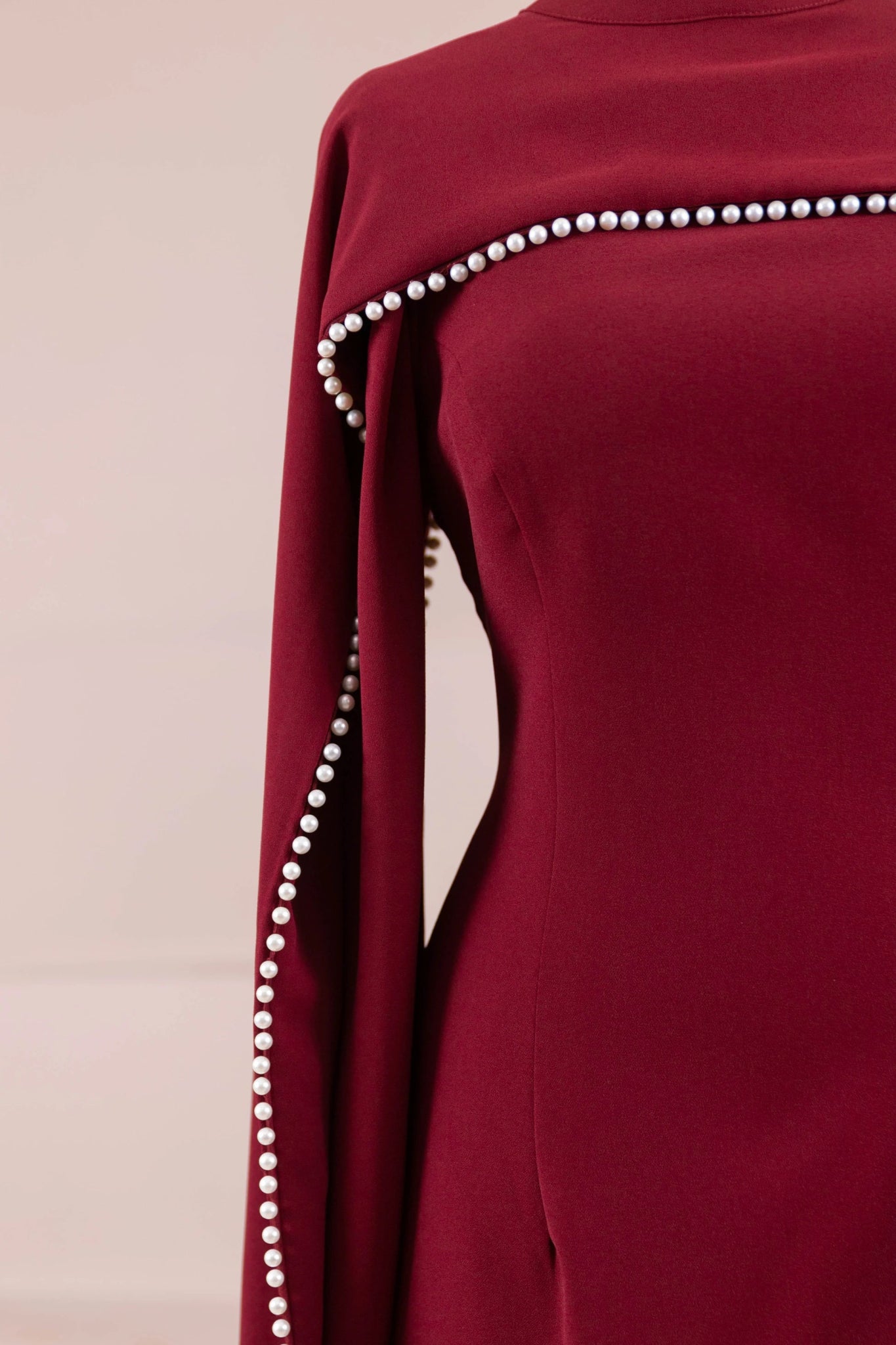 Jawhar Tesettür Abiye - FioraofDress - tesettur - abiye - BORDO - 38 - hijab - evening - dress