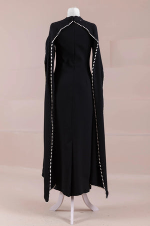 Jawhar Tesettür Abiye - FioraofDress - tesettur - abiye - Siyahh - 38 - hijab - evening - dress