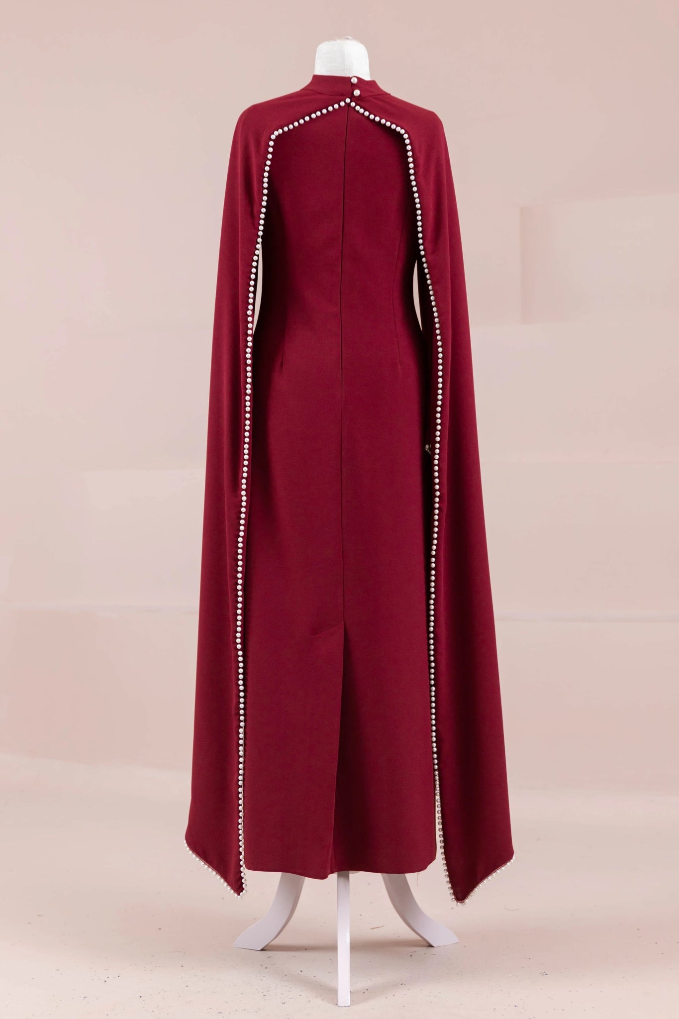 Jawhar Tesettür Abiye - FioraofDress - tesettur - abiye - BORDO - 38 - hijab - evening - dress