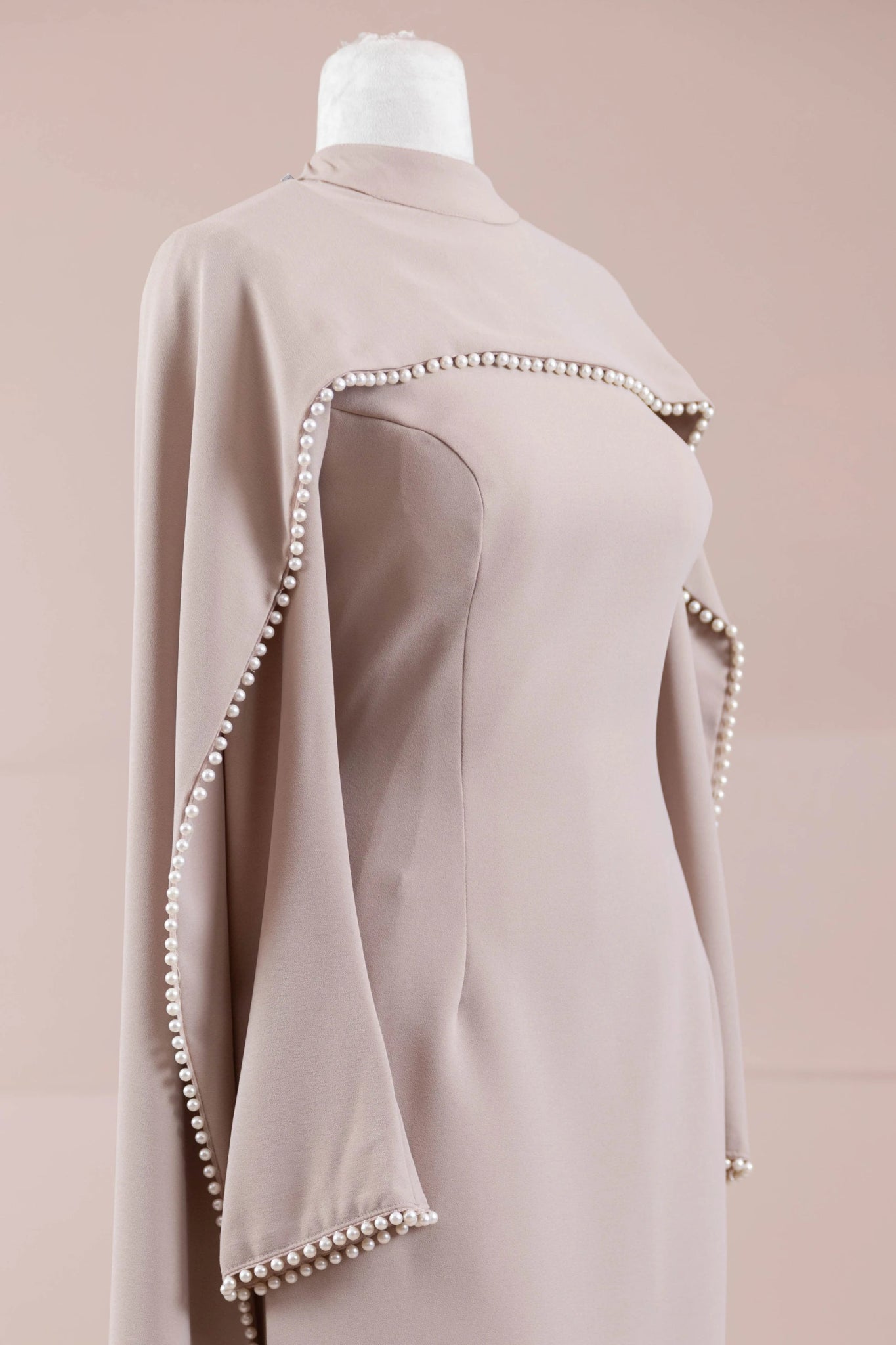 Jawhar Tesettür Abiye - FioraofDress - tesettur - abiye - Taş Renk - 38 - hijab - evening - dress