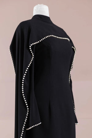 Jawhar Tesettür Abiye - FioraofDress - tesettur - abiye - Siyahh - 38 - hijab - evening - dress