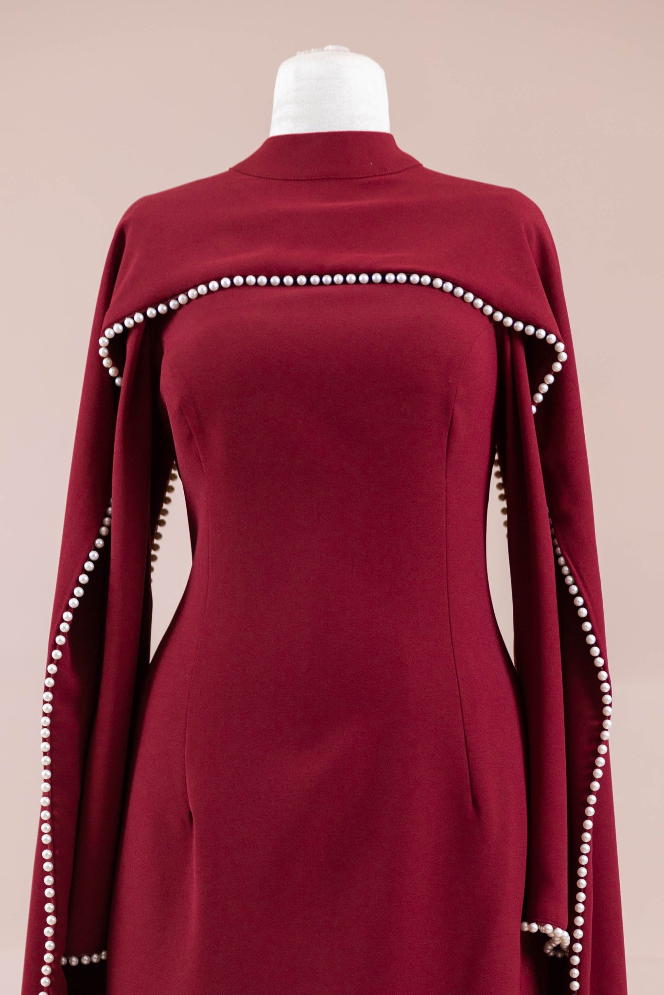 Jawhar Tesettür Abiye - FioraofDress - tesettur - abiye - BORDO - 38 - hijab - evening - dress