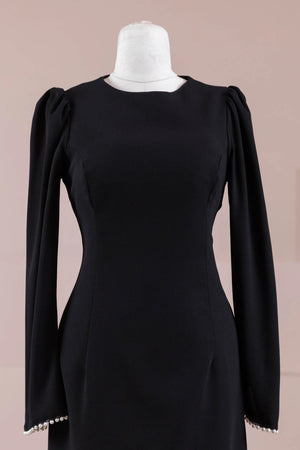 Jawhar Tesettür Abiye - FioraofDress - tesettur - abiye - Siyahh - 38 - hijab - evening - dress