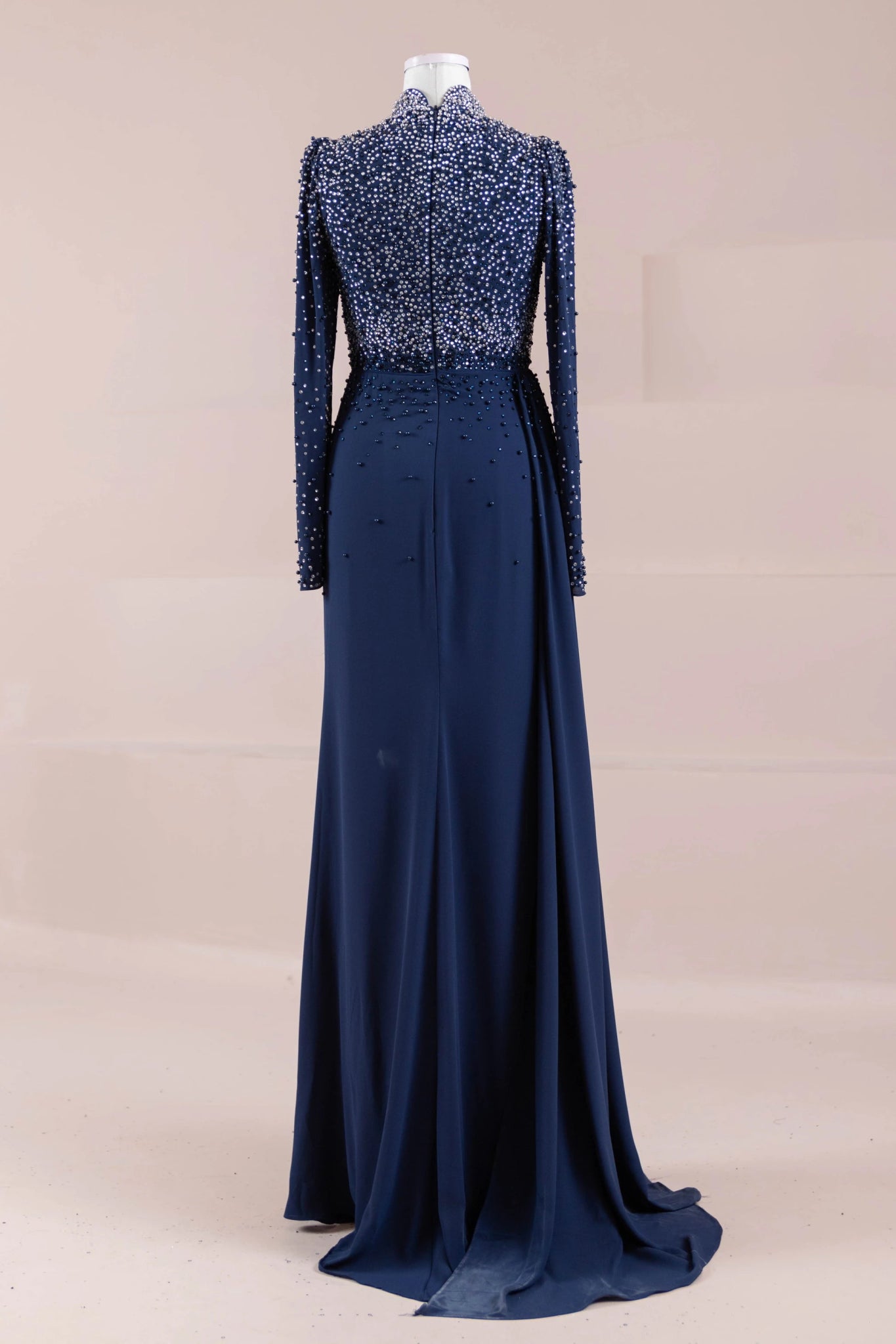 Lamis Tesettür Abiye - FioraofDress - tesettur - abiye - lacivert - 38 - hijab - evening - dress