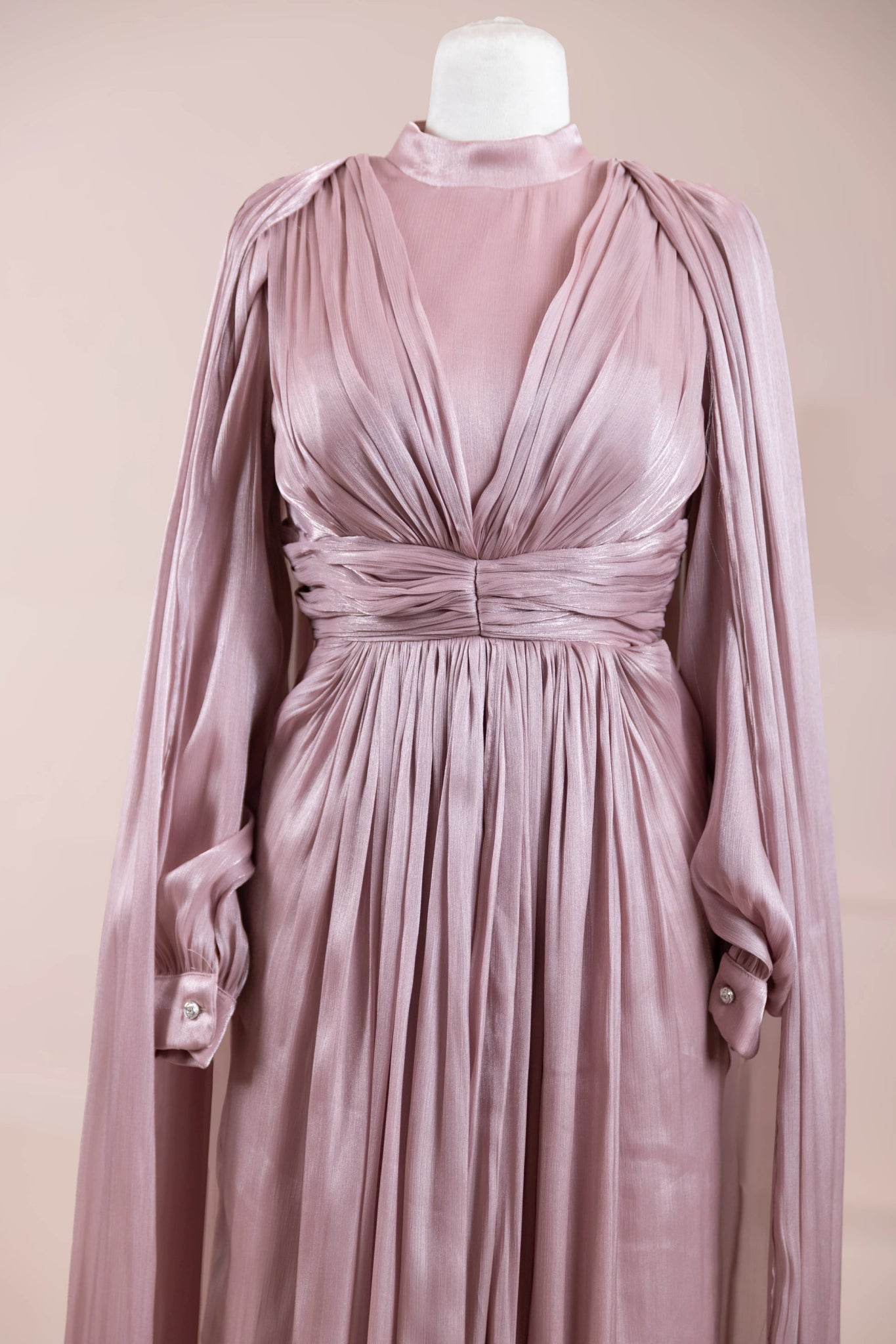 Lesley Tesettür Abiye - FioraofDress - tesettur - abiye - Pudra - 38 - hijab - evening - dress