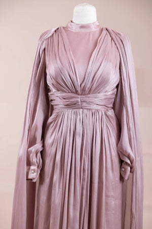 Lesley Tesettür Abiye - FioraofDress - tesettur - abiye - Pudra - 38 - hijab - evening - dress