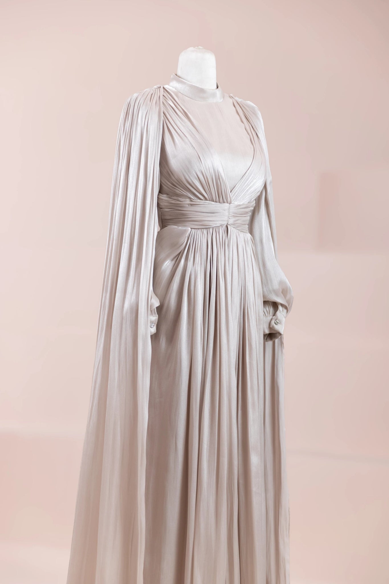 Lesley Tesettür Abiye - FioraofDress - tesettur - abiye - Taş Renk - 40 - hijab - evening - dress