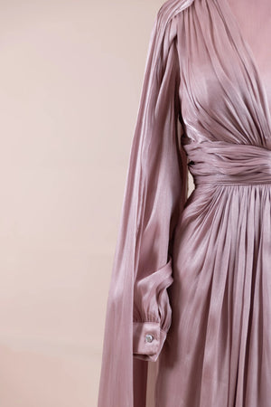 Lesley Tesettür Abiye - FioraofDress - tesettur - abiye - Pudra - 38 - hijab - evening - dress