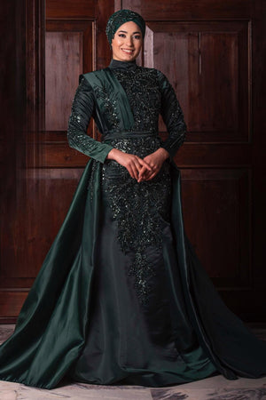 Lia Tesettür Abiye - FioraofDress - tesettur - abiye - 48 - hijab - evening - dress