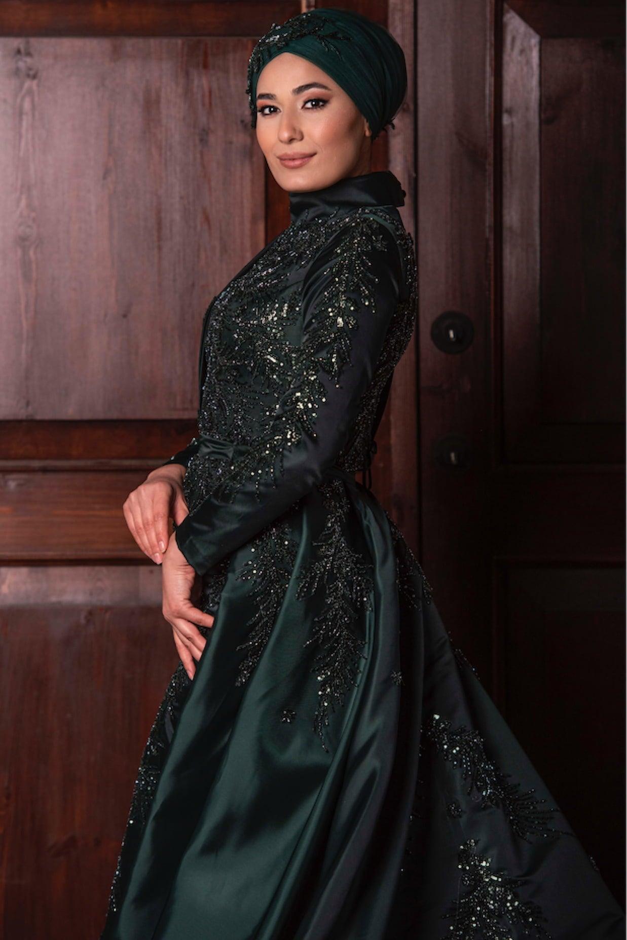 Lia Tesettür Abiye - FioraofDress - tesettur - abiye - 48 - hijab - evening - dress