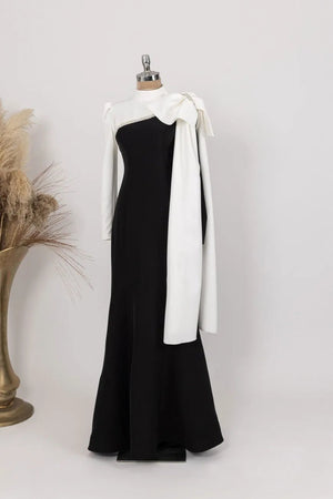 Lorena Tesettür Abiye - FioraofDress - tesettur - abiye - Siyahh - 36 - hijab - evening - dress