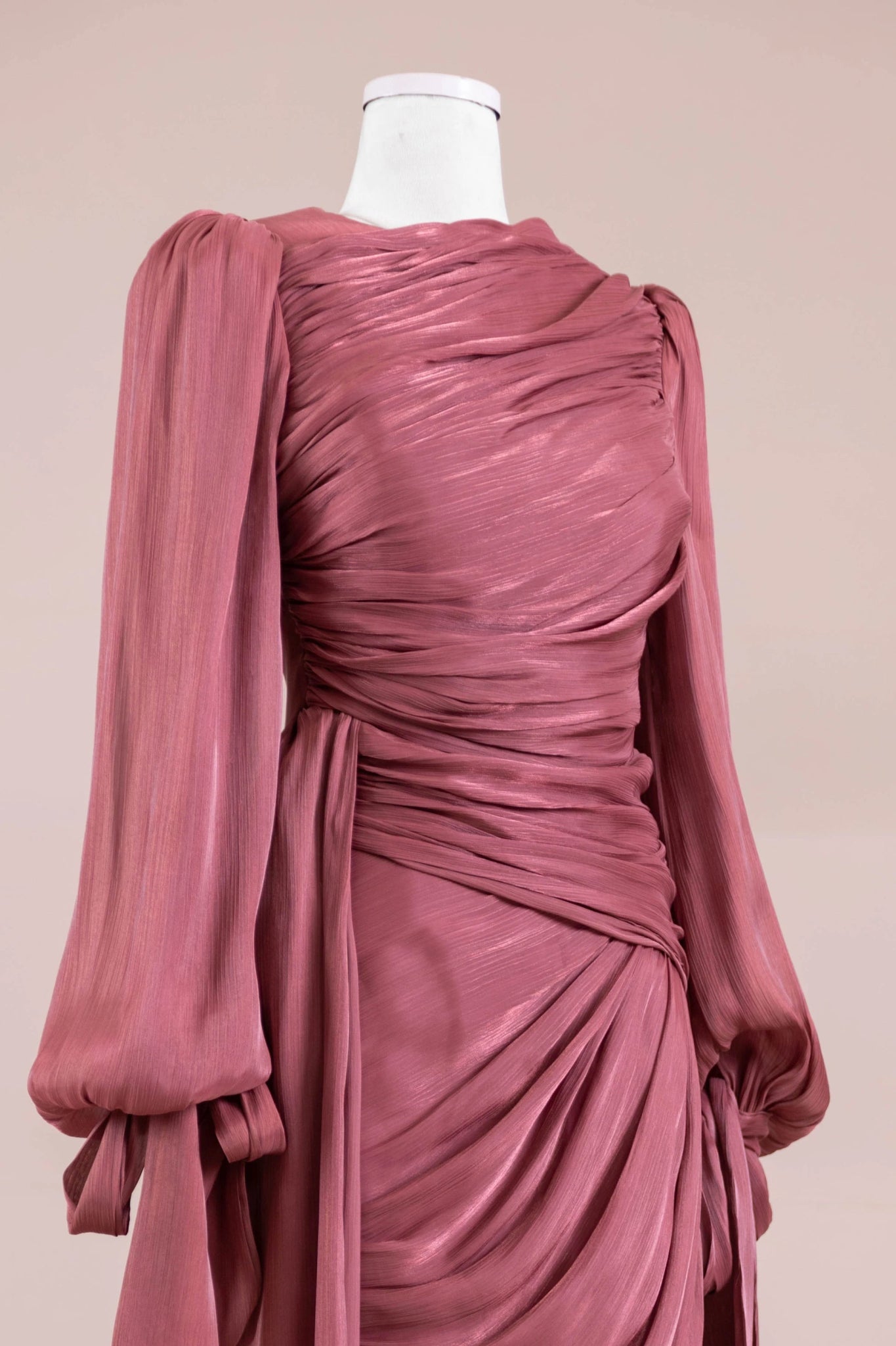 Lotus Tesettür Abiye - FioraofDress - tesettur - abiye - bery - 38 - hijab - evening - dress