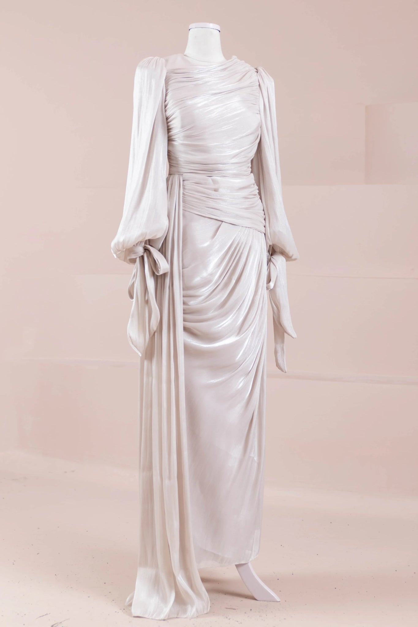 Lotus Tesettür Abiye - FioraofDress - tesettur - abiye - Taş Renk - 38 - hijab - evening - dress