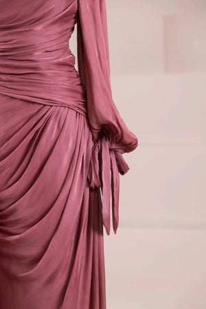 Lotus Tesettür Abiye - FioraofDress - tesettur - abiye - bery - 38 - hijab - evening - dress