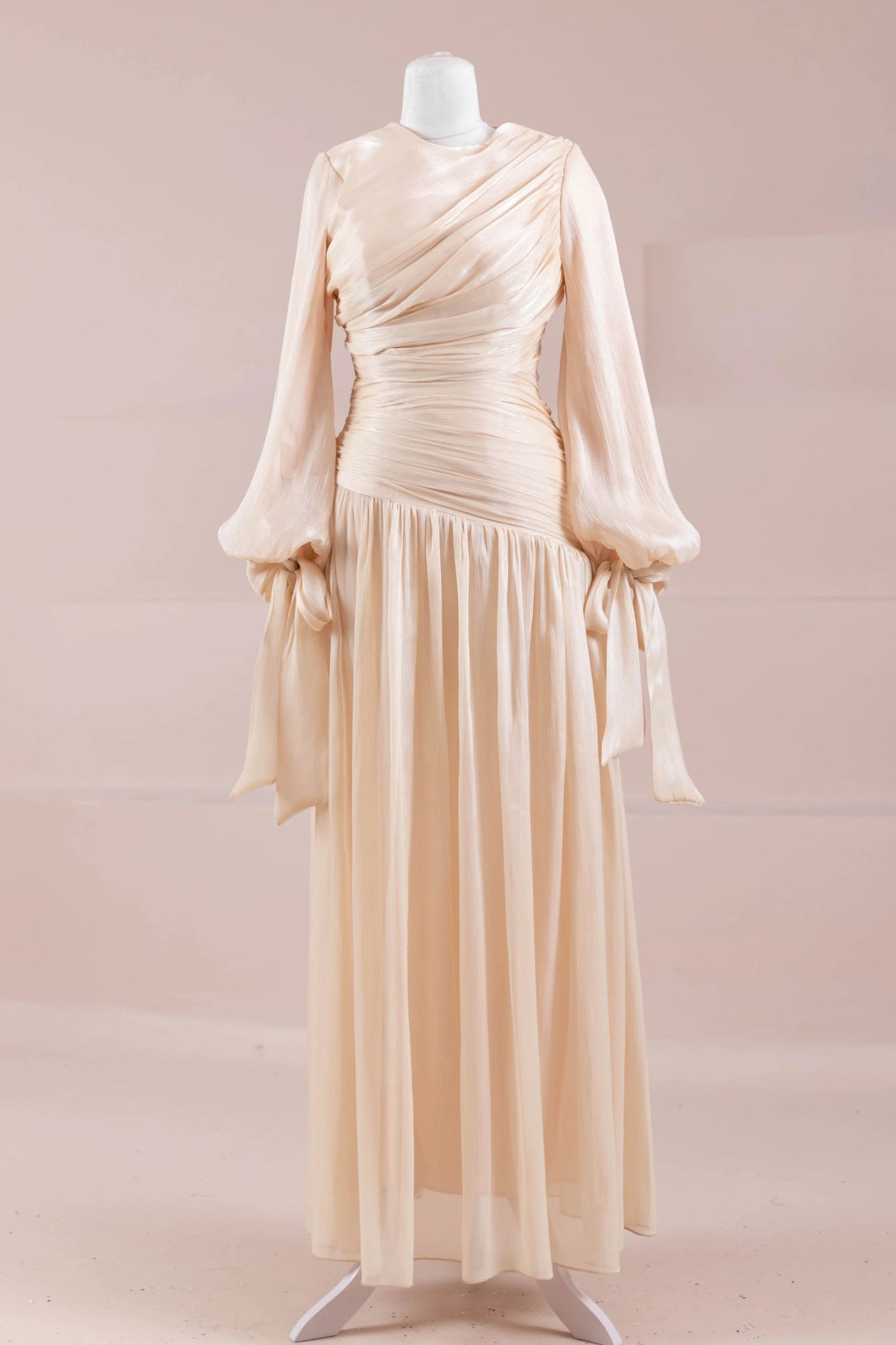 Lova Tesettür Abiye - FioraofDress - tesettur - abiye - Pudra - 38 - hijab - evening - dress