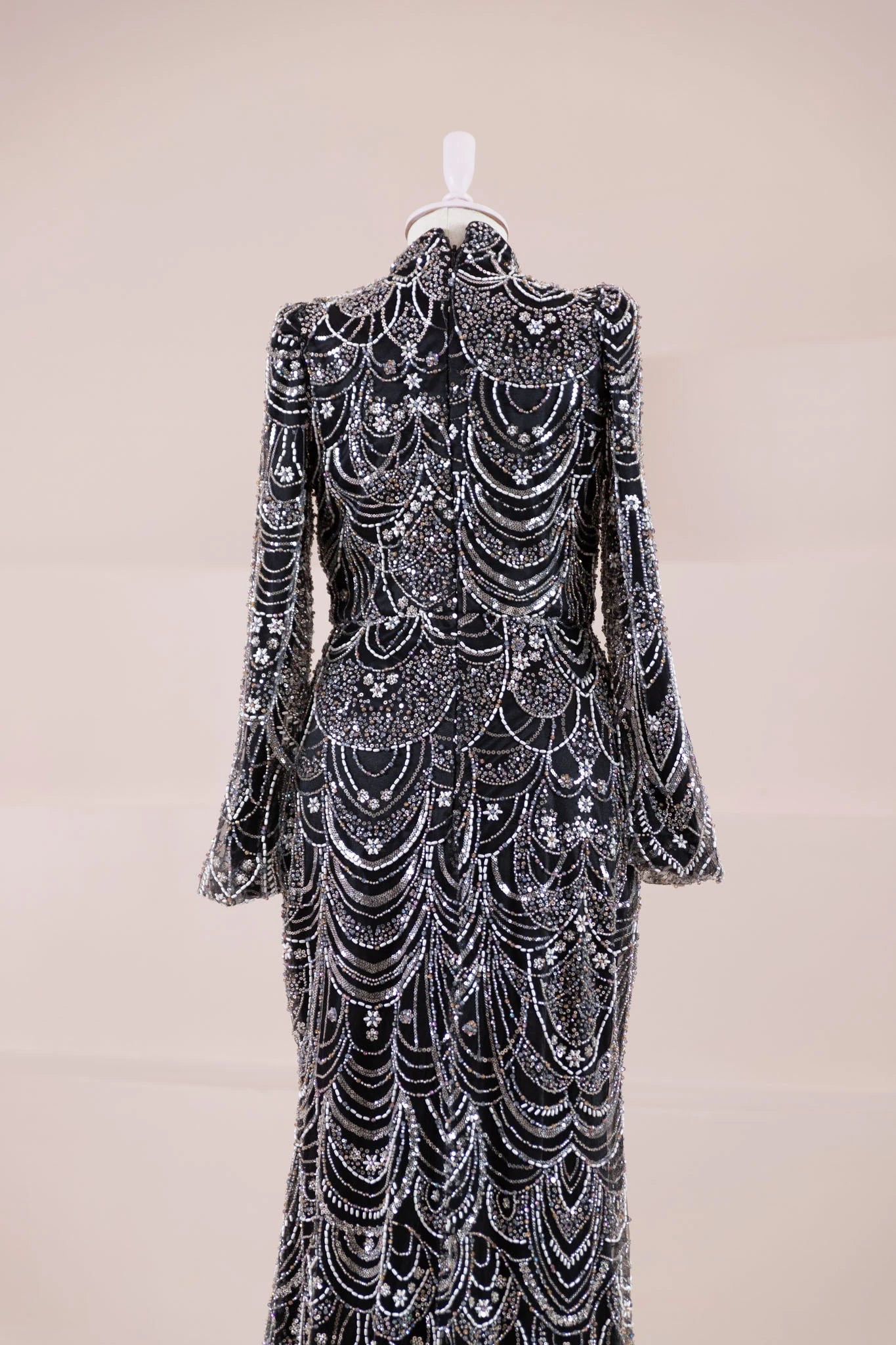 Luna Tesettür Abiye - FioraofDress - tesettur - abiye - Siyahh - 38 - hijab - evening - dress