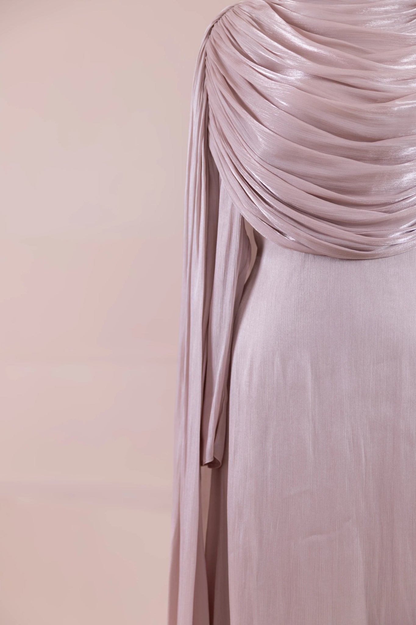 Lunesse Tesettür Abiye - FioraofDress - tesettur - abiye - Pudra - 38 - hijab - evening - dress