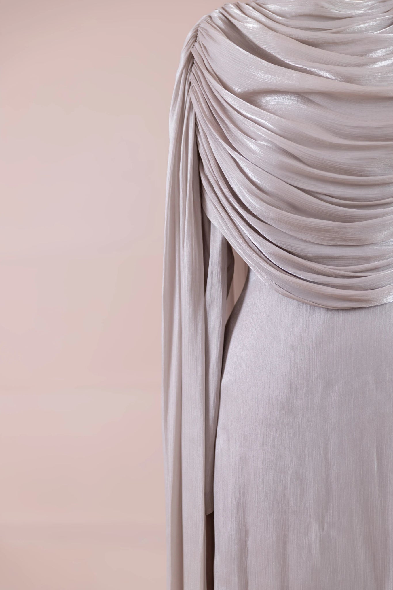 Lunesse Tesettür Abiye - FioraofDress - tesettur - abiye - BEJ - 38 - hijab - evening - dress