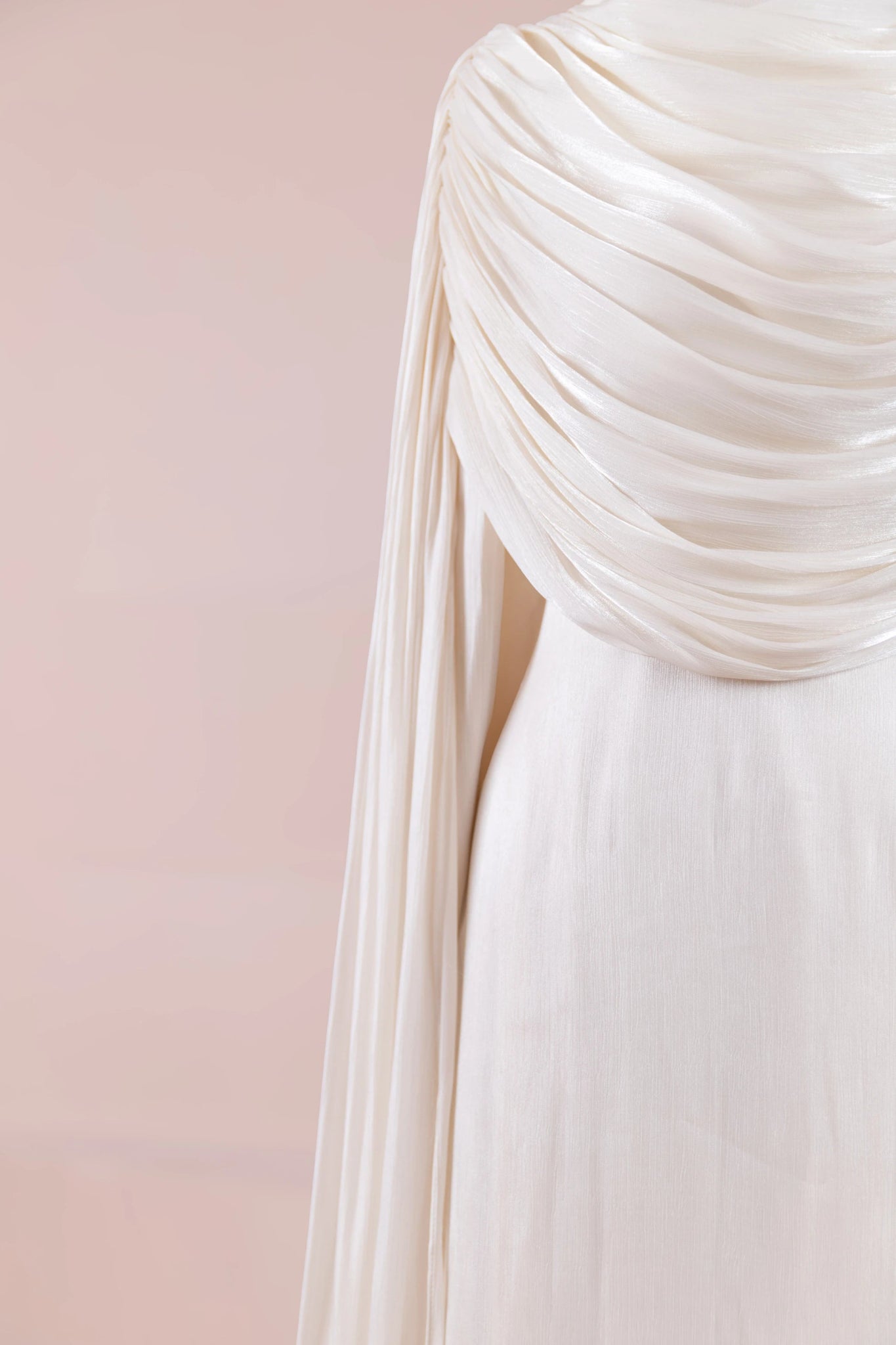 Lunesse Tesettür Abiye - FioraofDress - tesettur - abiye - krem - 38 - hijab - evening - dress