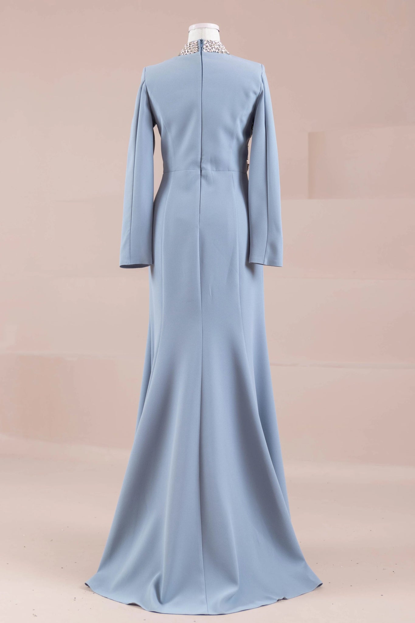 Lunza Tesettür Abiye - FioraofDress - tesettur - abiye - bebe - mavisi - 38 - hijab - evening - dress